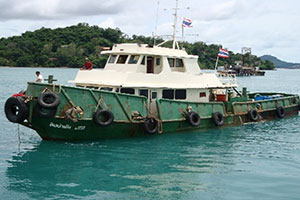 The new VIP passenger boat