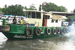 The new VIP passenger boat